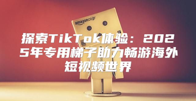 探索TikTok体验：2025年专用梯子助力畅游海外短视频世界