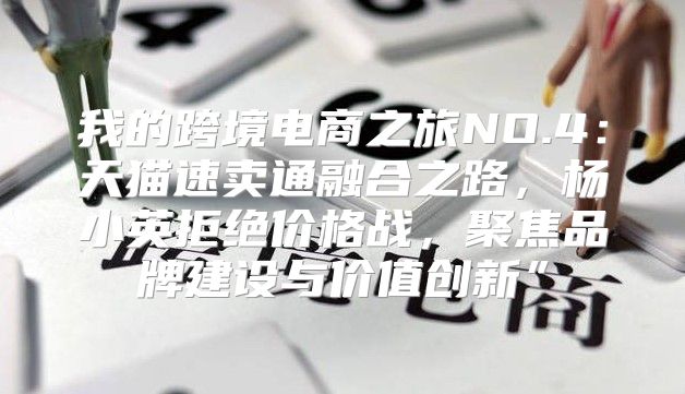 我的跨境电商之旅NO.4：天猫速卖通融合之路，杨小英拒绝价格战，聚焦品牌建设与价值创新”