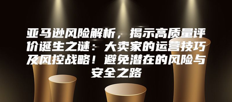 亚马逊风险解析，揭示高质量评价诞生之谜：大卖家的运营技巧及风控战略！避免潜在的风险与安全之路