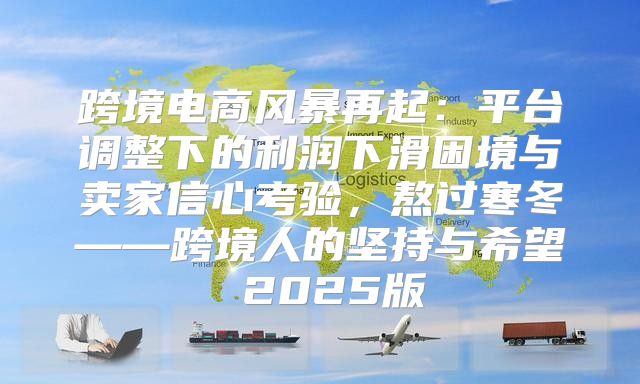 跨境电商风暴再起：平台调整下的利润下滑困境与卖家信心考验，熬过寒冬——跨境人的坚持与希望 2025版