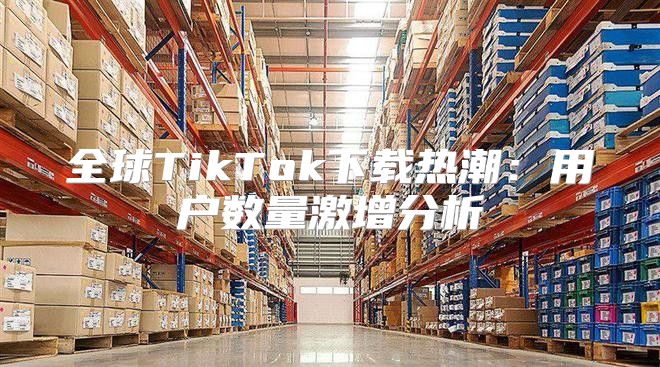 全球TikTok下载热潮：用户数量激增分析