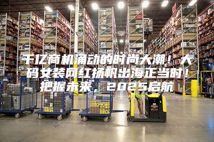千亿商机涌动的时尚大潮！大码女装网红扬帆出海正当时！把握未来，2025启航