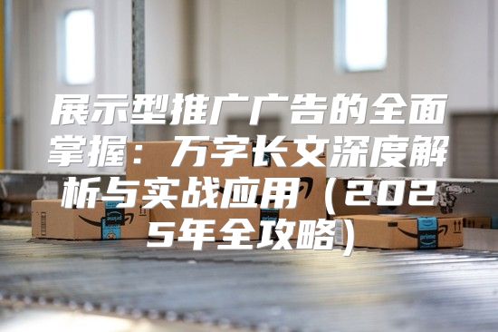 展示型推广广告的全面掌握：万字长文深度解析与实战应用2025年全攻略