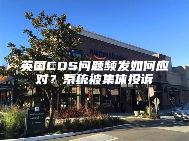 英国CDS问题频发如何应对？系统被集体投诉