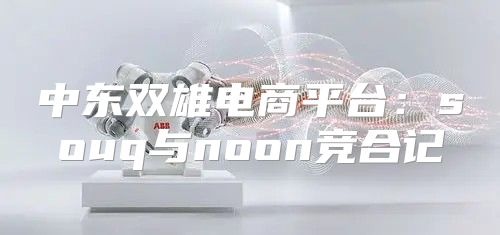 中东双雄电商平台：souq与noon竞合记