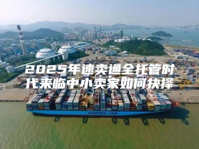 2025年速卖通全托管时代来临中小卖家如何抉择