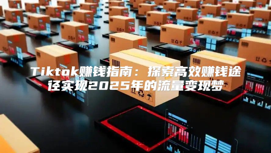 Tiktok赚钱指南：探索高效赚钱途径实现2025年的流量变现梦