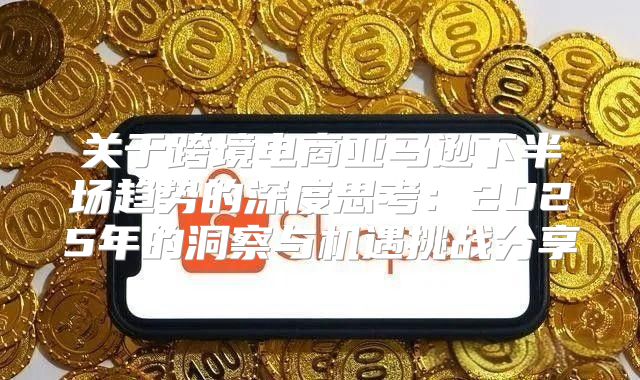 关于跨境电商亚马逊下半场趋势的深度思考：2025年的洞察与机遇挑战分享