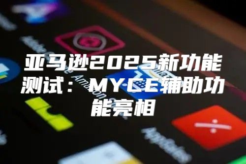 亚马逊2025新功能测试：MYCE辅助功能亮相