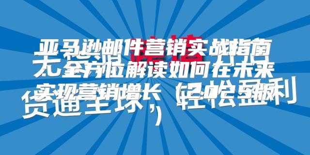 亚马逊邮件营销实战指南：全方位解读如何在未来实现营销增长2025版