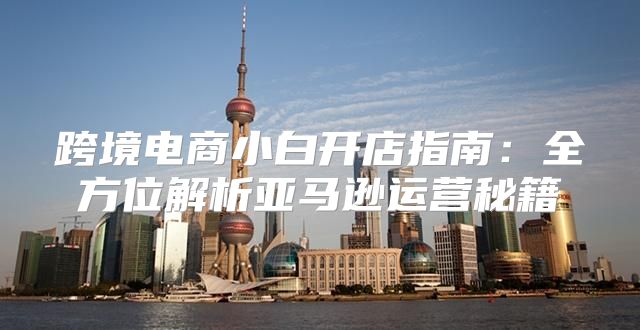跨境电商小白开店指南：全方位解析亚马逊运营秘籍