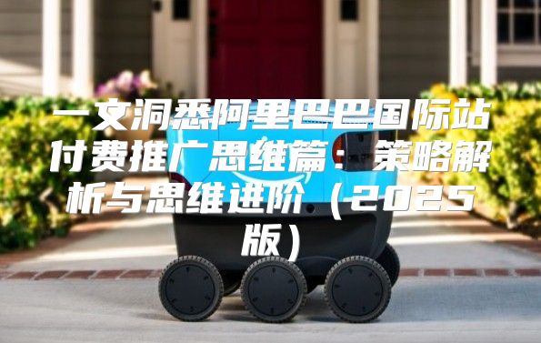 一文洞悉阿里巴巴国际站付费推广思维篇：策略解析与思维进阶2025版