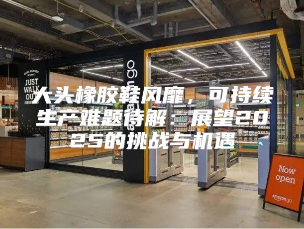 大头橡胶鞋风靡，可持续生产难题待解：展望2025的挑战与机遇