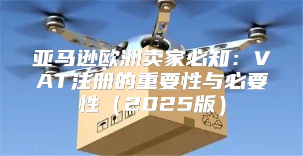 亚马逊欧洲卖家必知：VAT注册的重要性与必要性2025版