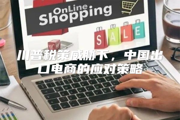 川普税策威胁下，中国出口电商的应对策略