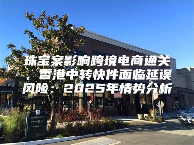 珠宝案影响跨境电商通关，香港中转快件面临延误风险：2025年情势分析