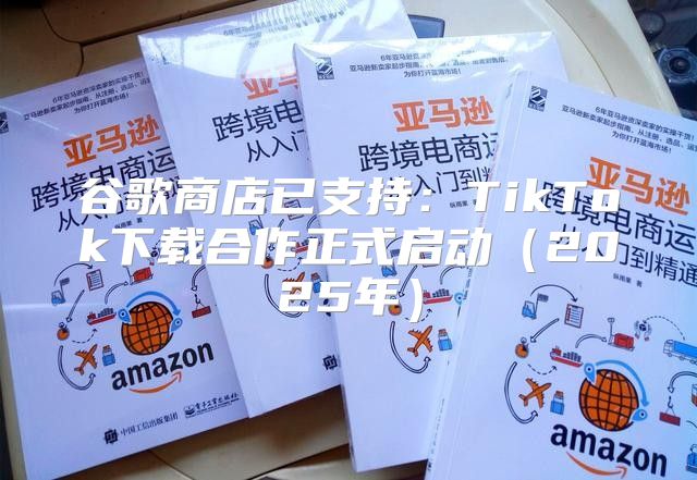 谷歌商店已支持：TikTok下载合作正式启动2025年