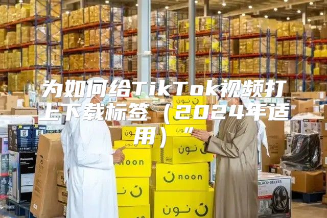 为如何给TikTok视频打上下载标签2025年适用”