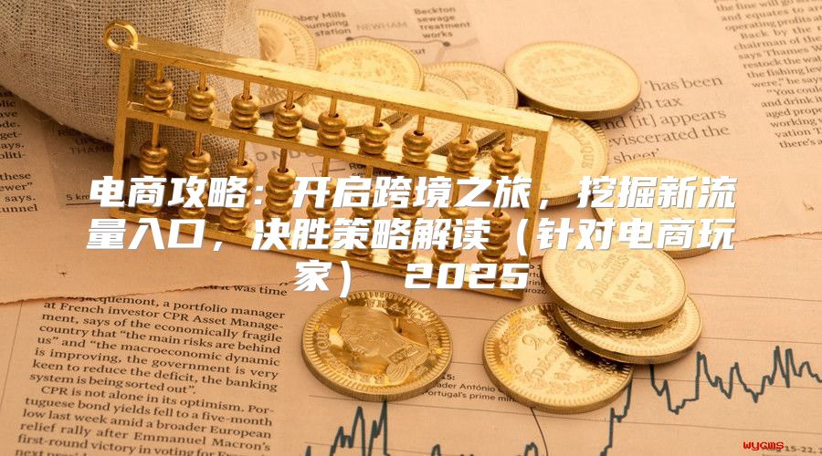 电商攻略：开启跨境之旅，挖掘新流量入口，决胜策略解读针对电商玩家 2025