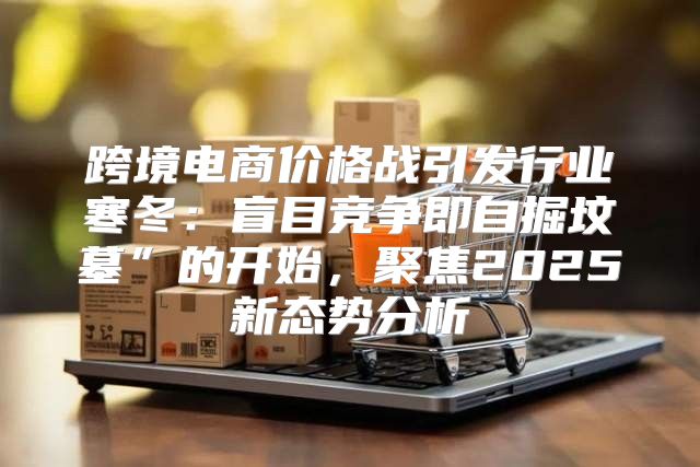 跨境电商价格战引发行业寒冬：盲目竞争即自掘坟墓”的开始，聚焦2025新态势分析