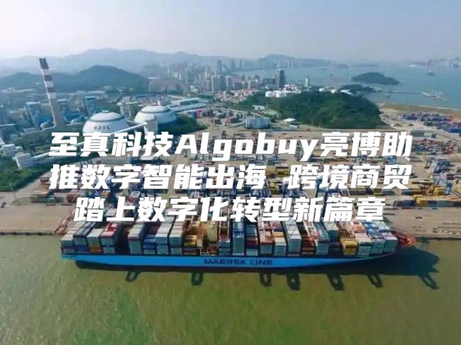至真科技Algobuy亮博助推数字智能出海 跨境商贸踏上数字化转型新篇章