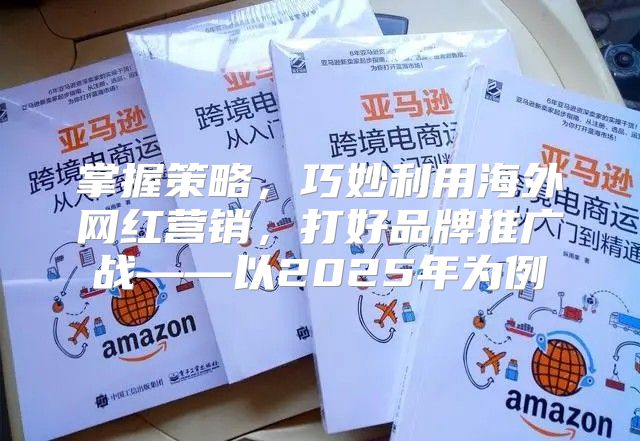 掌握策略，巧妙利用海外网红营销，打好品牌推广战——以2025年为例