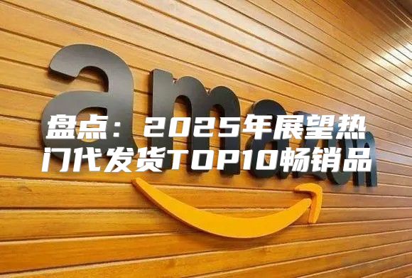 盘点：2025年展望热门代发货TOP10畅销品