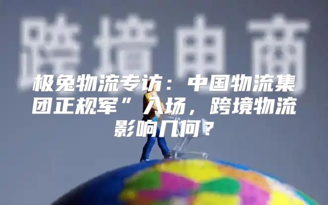 极兔物流专访：中国物流集团正规军”入场，跨境物流影响几何？
