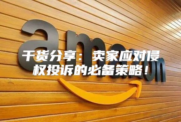 干货分享：卖家应对侵权投诉的必备策略！