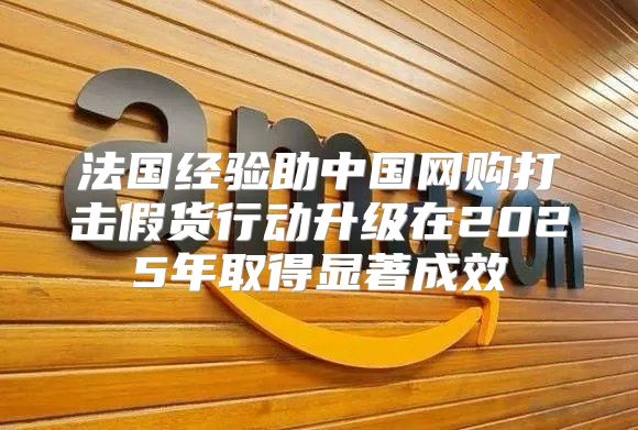 法国经验助中国网购打击假货行动升级在2025年取得显著成效