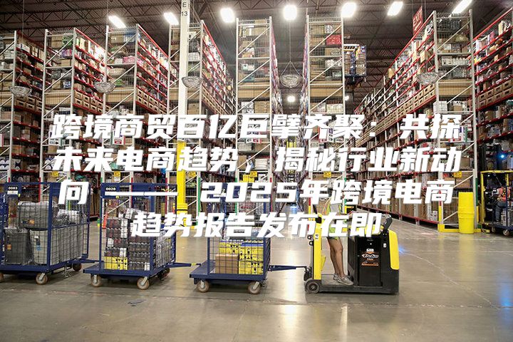 跨境商贸百亿巨擘齐聚：共探未来电商趋势，揭秘行业新动向 —— 2025年跨境电商趋势报告发布在即