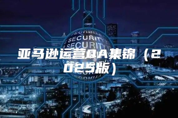亚马逊运营QA集锦2025版