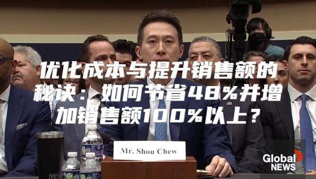 优化成本与提升销售额的秘诀：如何节省48%并增加销售额100%以上？
