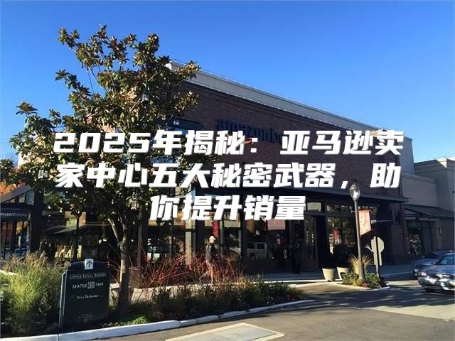 2025年揭秘：亚马逊卖家中心五大秘密武器，助你提升销量