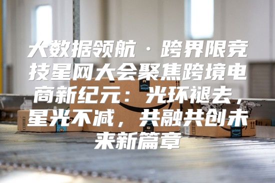 大数据领航·跨界限竞技星网大会聚焦跨境电商新纪元：光环褪去，星光不减，共融共创未来新篇章