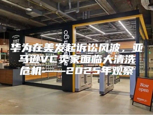 华为在美发起诉讼风波，亚马逊VC卖家面临大清洗危机——2025年观察
