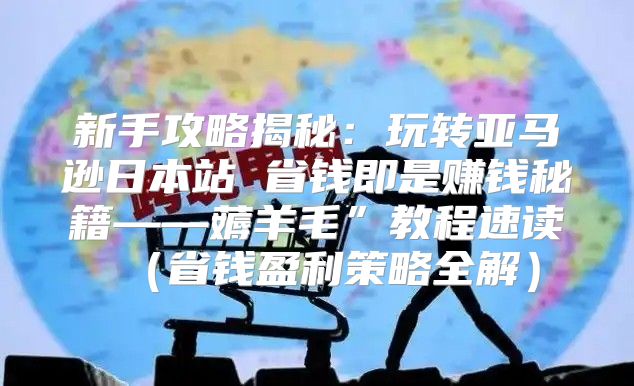 新手攻略揭秘：玩转亚马逊日本站 省钱即是赚钱秘籍——薅羊毛”教程速读省钱盈利策略全解