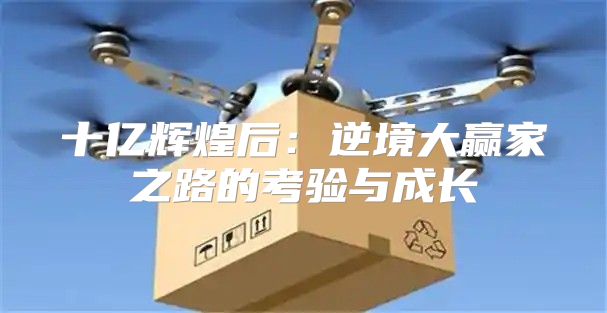 十亿辉煌后：逆境大赢家之路的考验与成长