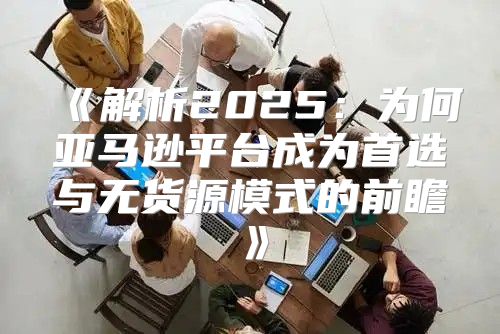 解析2025为何亚马逊平台成为首选与无货源模式的前瞻