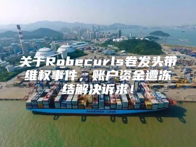关于Robecurls卷发头带维权事件，账户资金遭冻结解决诉求！