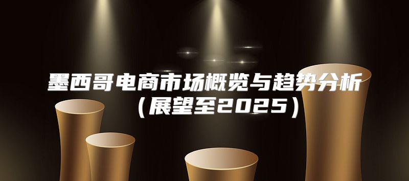 墨西哥电商市场概览与趋势分析展望至2025
