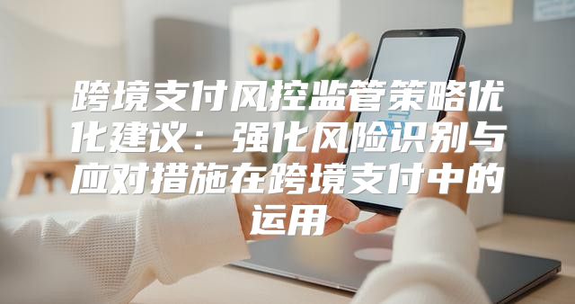 跨境支付风控监管策略优化建议：强化风险识别与应对措施在跨境支付中的运用