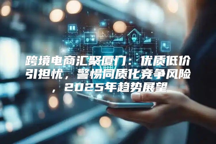 跨境电商汇聚厦门：优质低价引担忧，警惕同质化竞争风险，2025年趋势展望