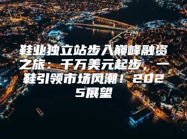 鞋业独立站步入巅峰融资之旅：千万美元起步，一鞋引领市场风潮！2025展望
