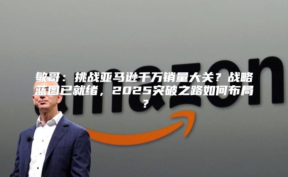 敏哥：挑战亚马逊千万销量大关？战略蓝图已就绪，2025突破之路如何布局？