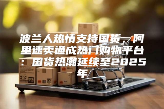 波兰人热情支持国货，阿里速卖通成热门购物平台：国货热潮延续至2025年