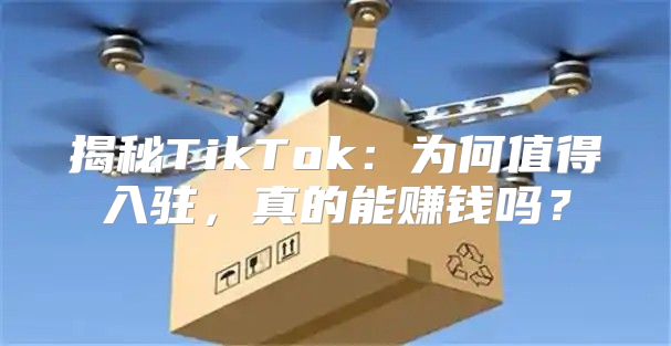 揭秘TikTok：为何值得入驻，真的能赚钱吗？