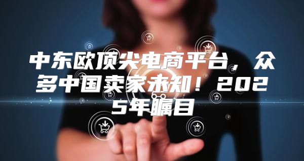 中东欧顶尖电商平台，众多中国卖家未知！2025年瞩目