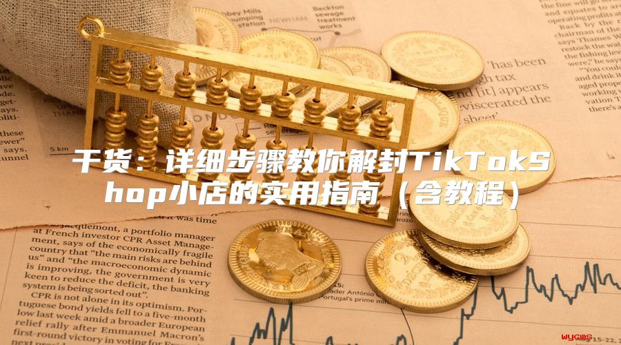 干货：详细步骤教你解封TikTokShop小店的实用指南含教程