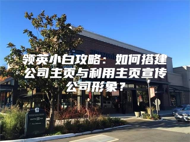 领英小白攻略：如何搭建公司主页与利用主页宣传公司形象？